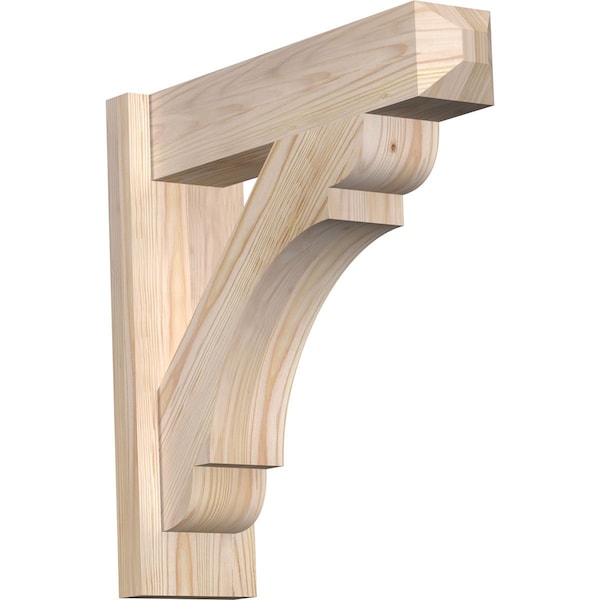Ekena Millwork Olympic Smooth Craftsman Outlooker, Douglas Fir, 5 1/2"W x 20"D x 20"H OUT06X20X20OLY04SDF - main